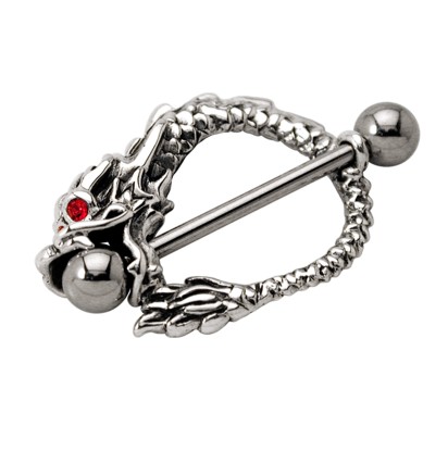 Dragon Shaped Nipple Piercing PN-47